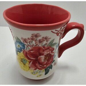 THE PIONEER WOMAN FANCY FLOURISH STONEWARE 17 OUNCE COFFEE MUG BEAUTIFUL NEW NWT